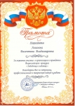 Грамота за подготовку воспитанников в конкурсе Звездочка в ладошке 002